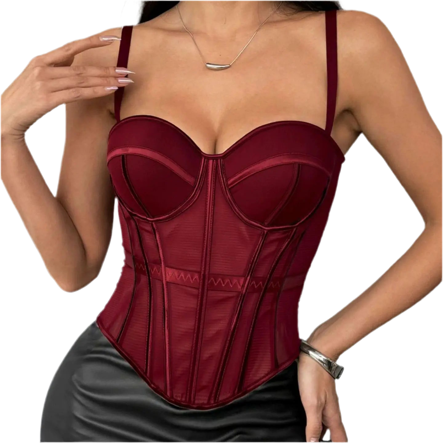 מחוך- LACE CARNIVAL CORSET