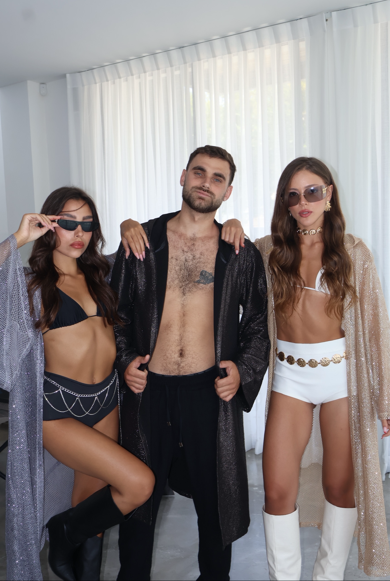 קימונו- SILVER ALPHA