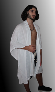 קימונו- WHITE SIM