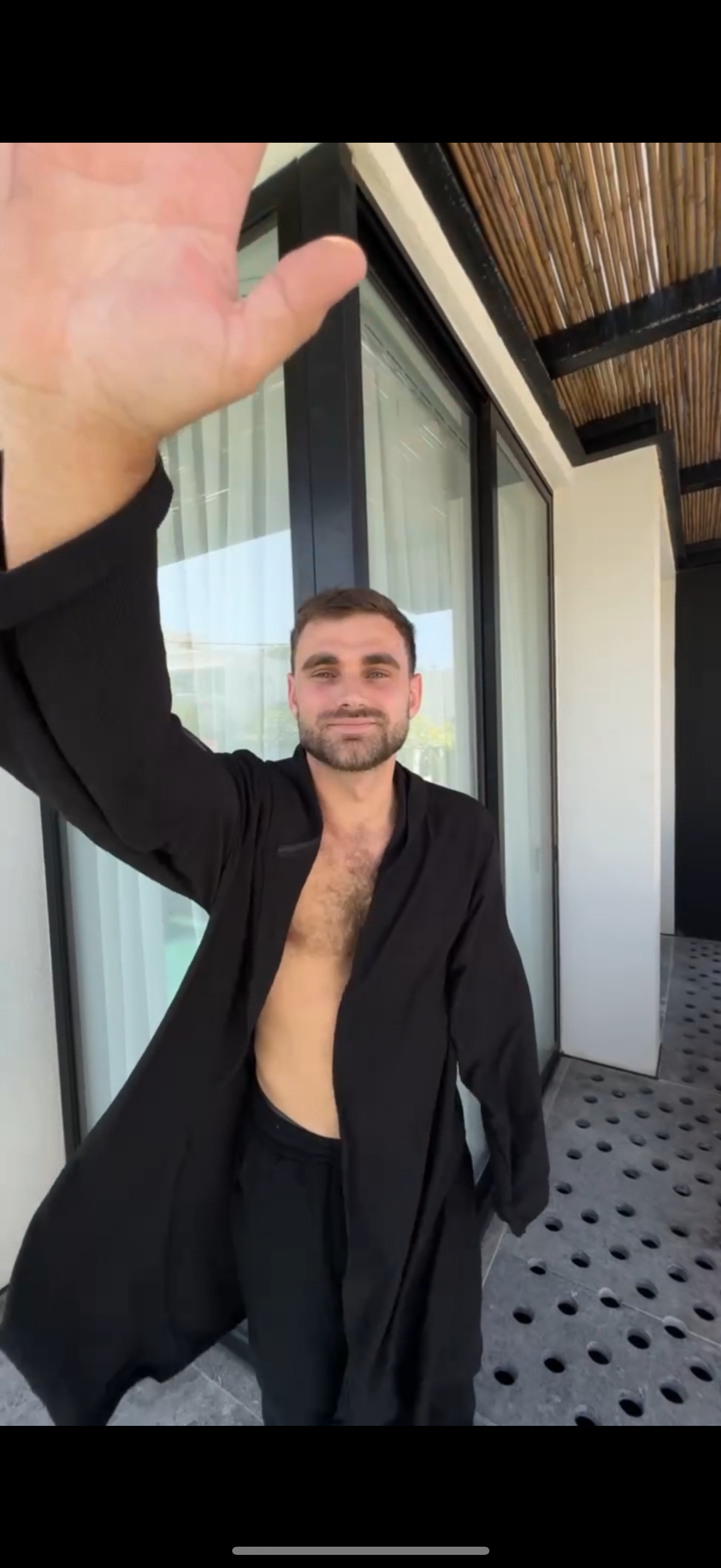 קימונו- BLACK DARK KIMONO