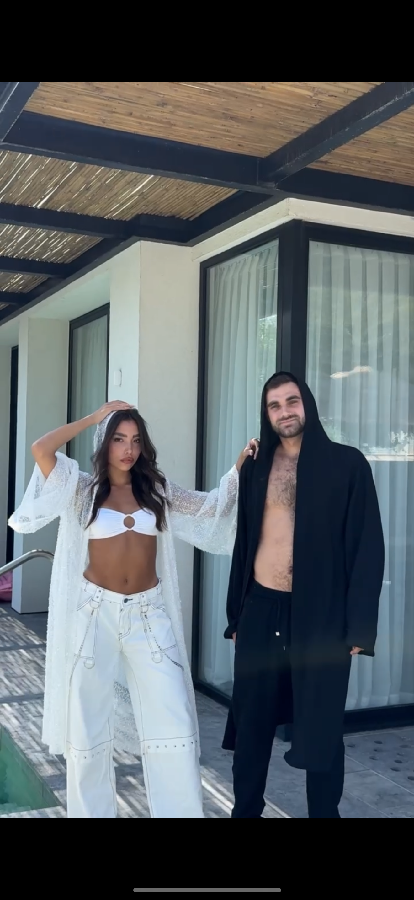 קימונו- BLACK DARK KIMONO