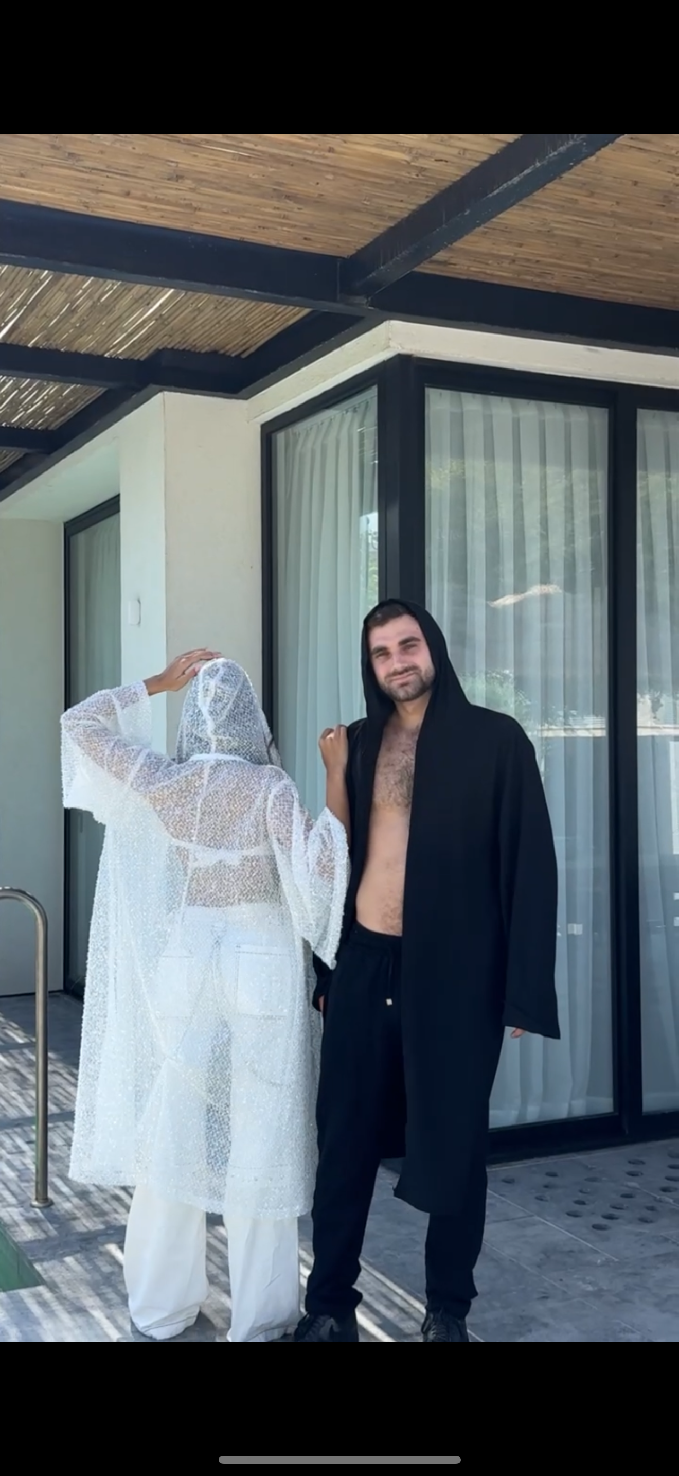 קימונו- BLACK DARK KIMONO