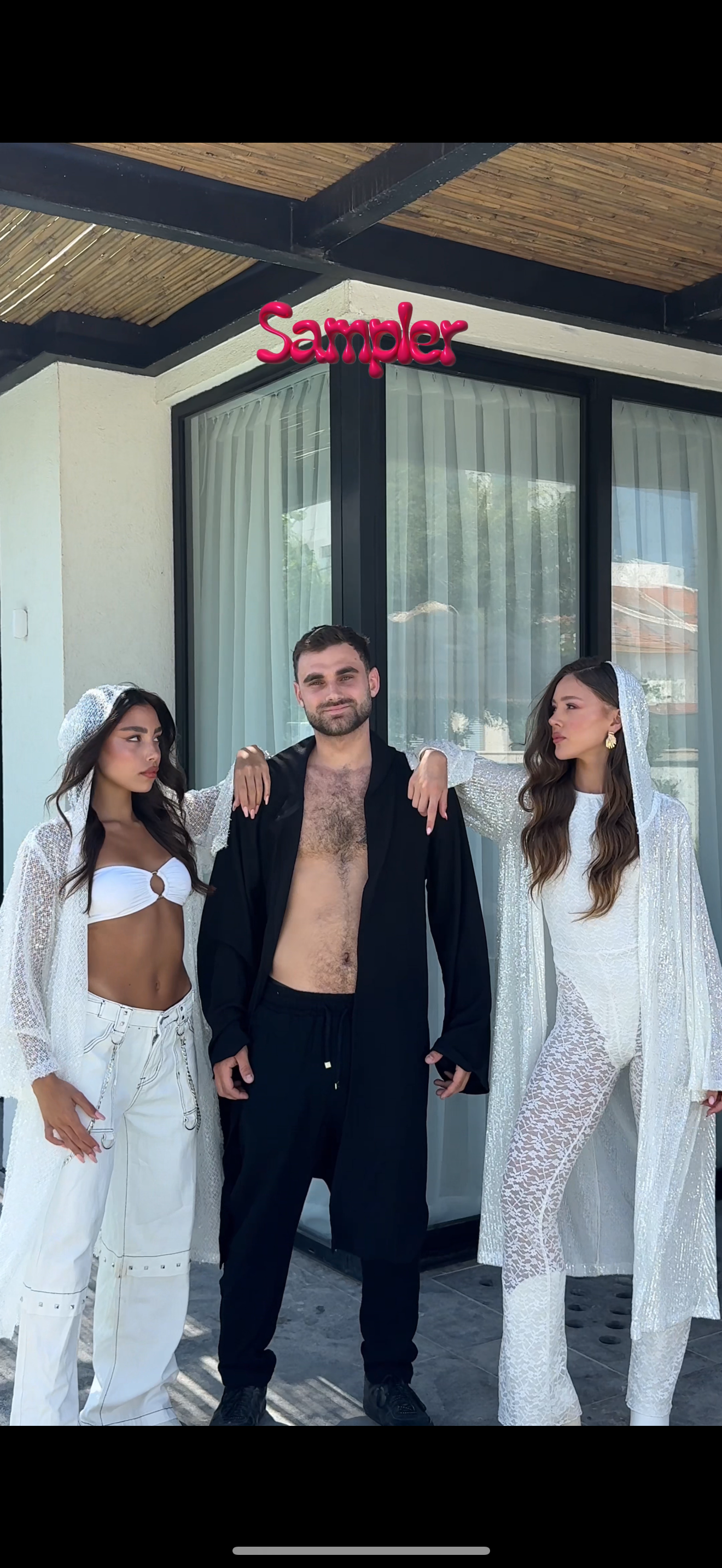 קימונו- BLACK DARK KIMONO