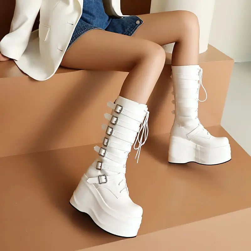 מגפיים- MIRROR SKY BOOTS