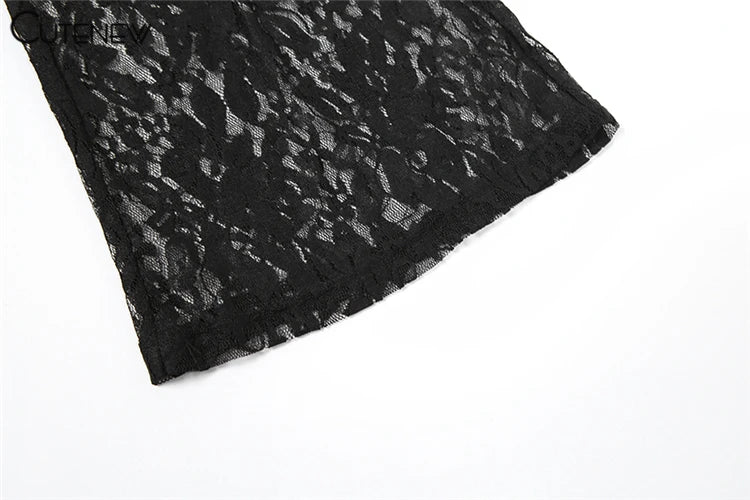 מכנס- CHIC LACE PANTS