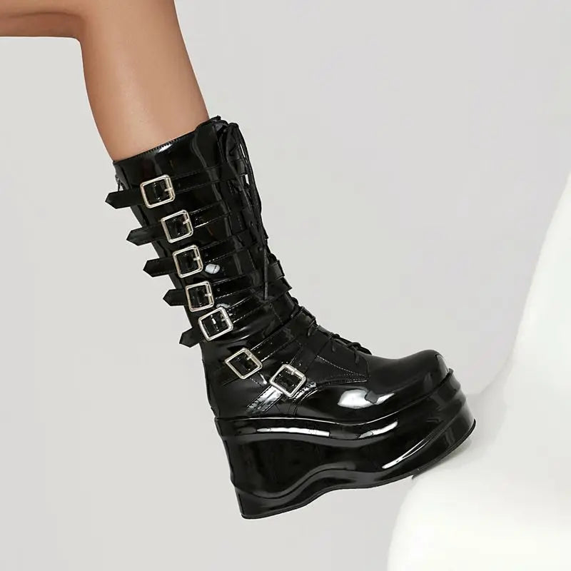 מגפיים- MIRROR SKY BOOTS