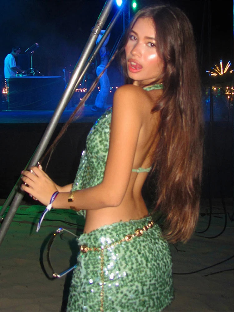 EMERALD SPARKLE SET- סט