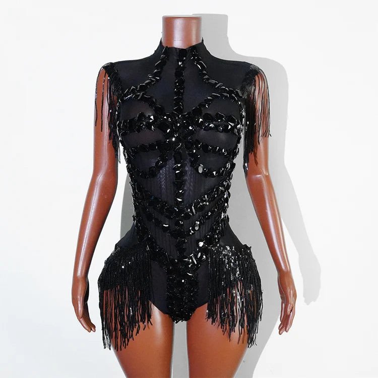 בגד גוף- DARK GLAM BODYSUIT