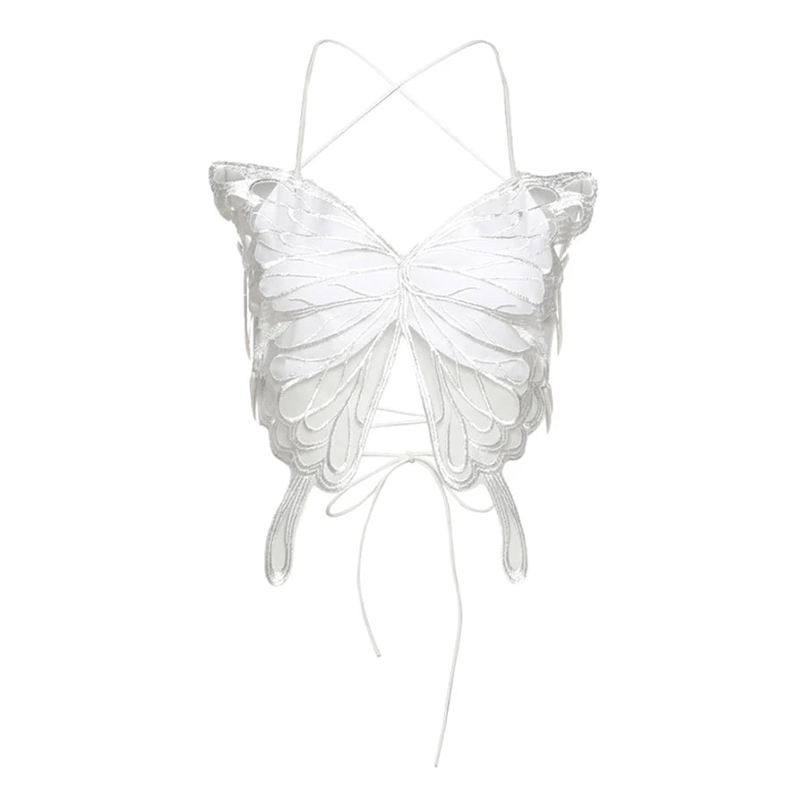 טופ- BUTTERFLIES TOP