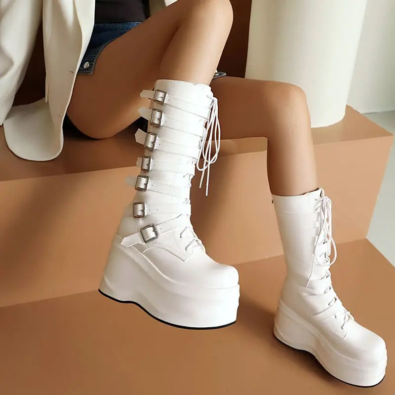 מגפיים- MIRROR SKY BOOTS