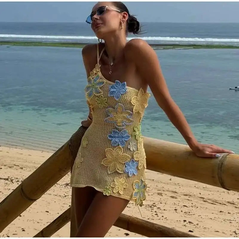 SUNSET BLOOM DRESS- שמלה