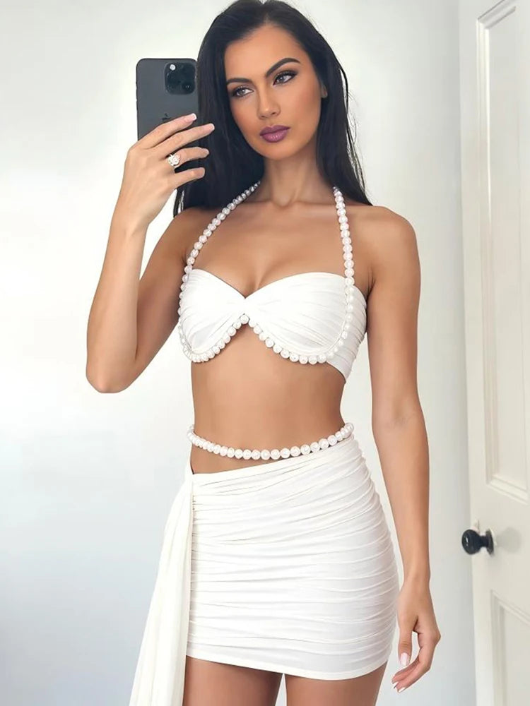 ISLAND PEARL SET- סט