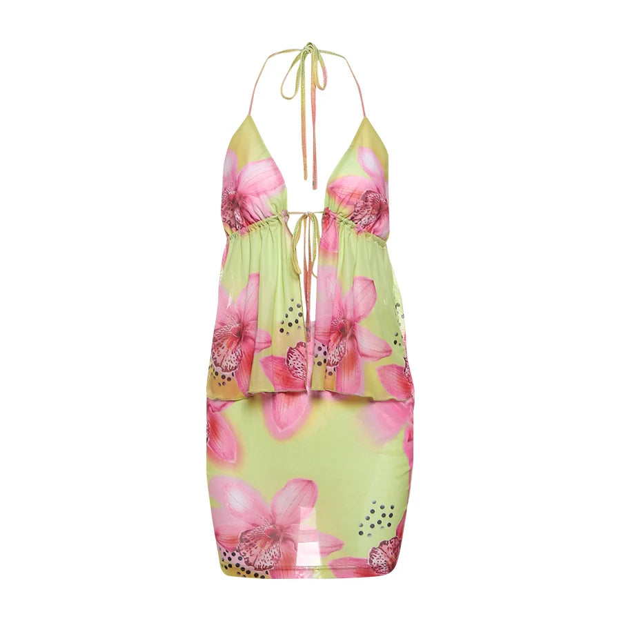 סט- TROPICAL BLOOM SET