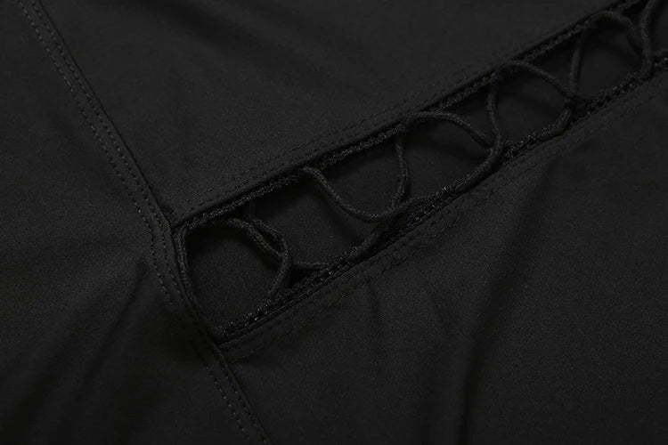 שמלת- DEEP V MUSE DRESS