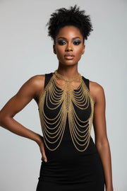 שרשרת גוף- AFRICAN NECKLACE