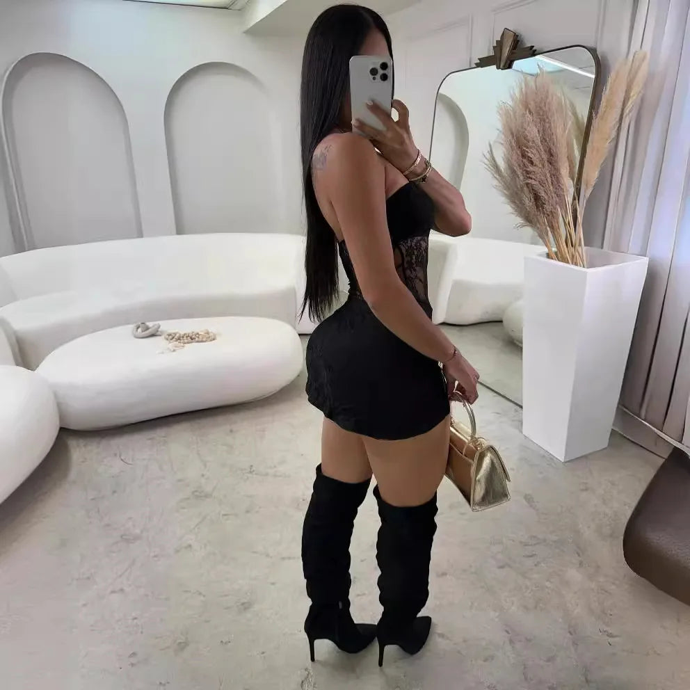 שמלה- MINI CLUB DRESS