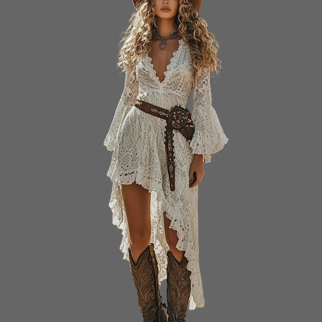 שמלה- LUNA SILK DRESS