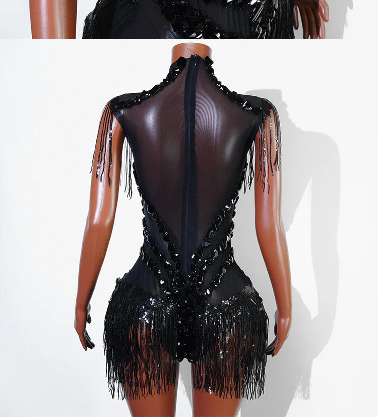 בגד גוף- DARK GLAM BODYSUIT