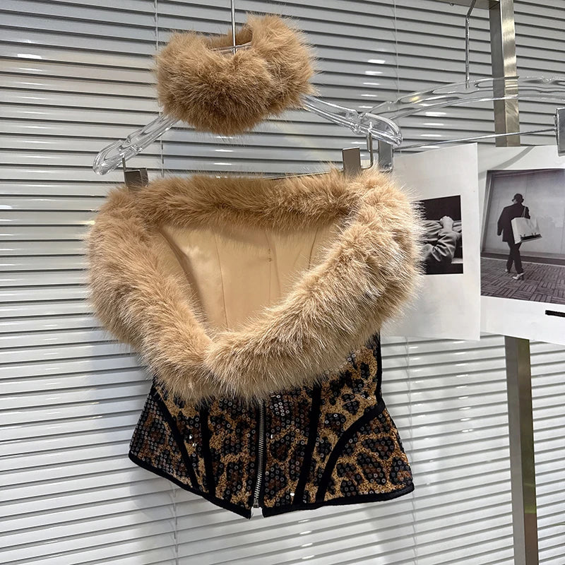 סט- LEOPARD GODDESS SET