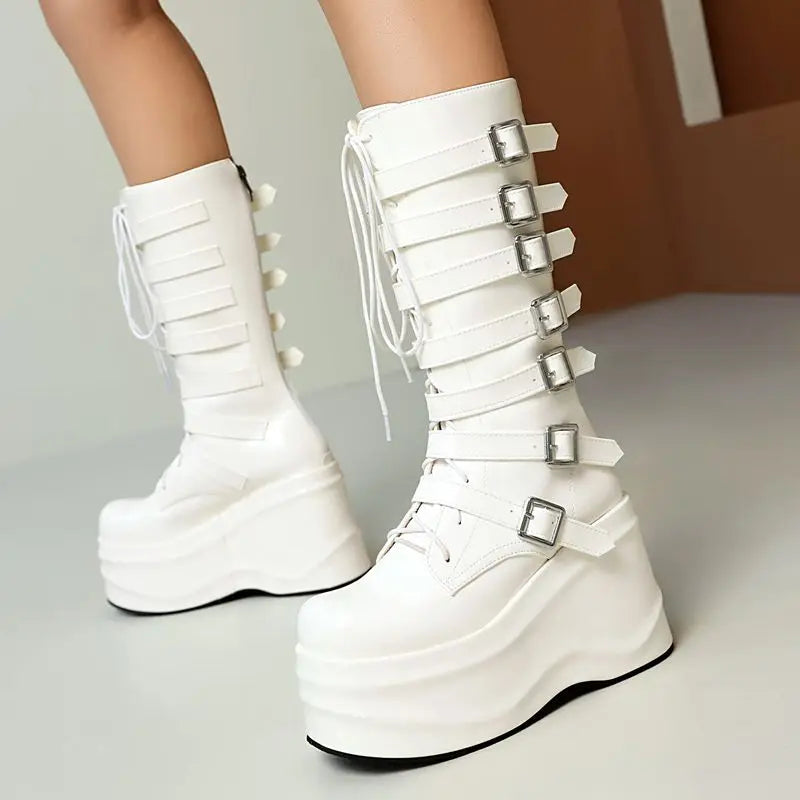 מגפיים- MIRROR SKY BOOTS