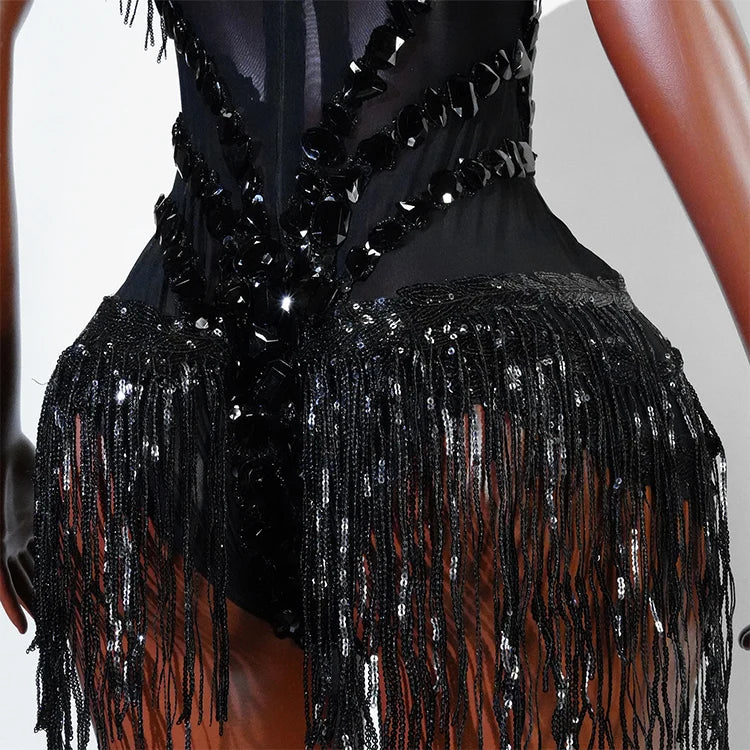 בגד גוף- DARK GLAM BODYSUIT