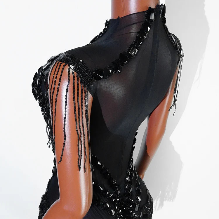 בגד גוף- DARK GLAM BODYSUIT