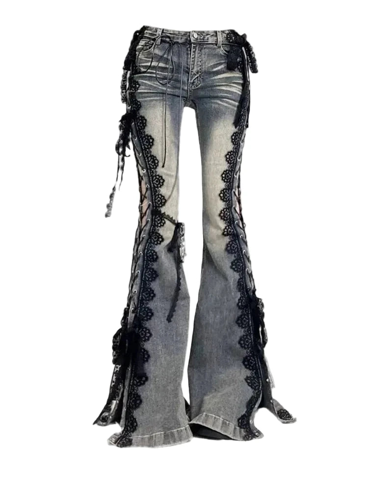 ג׳ינס- RETRO LACE