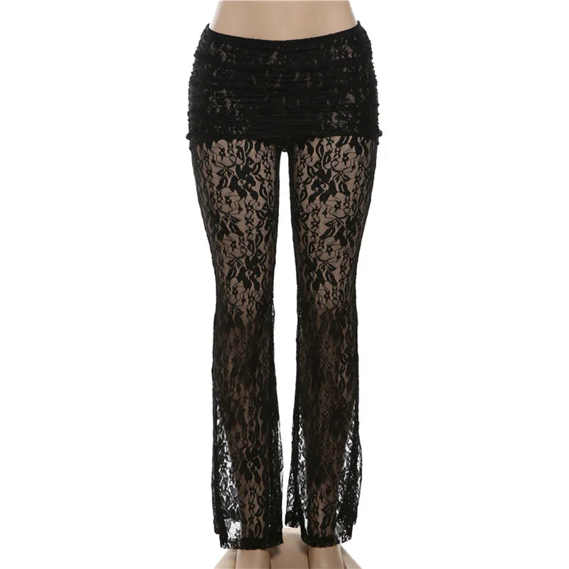 מכנס- CHIC LACE PANTS