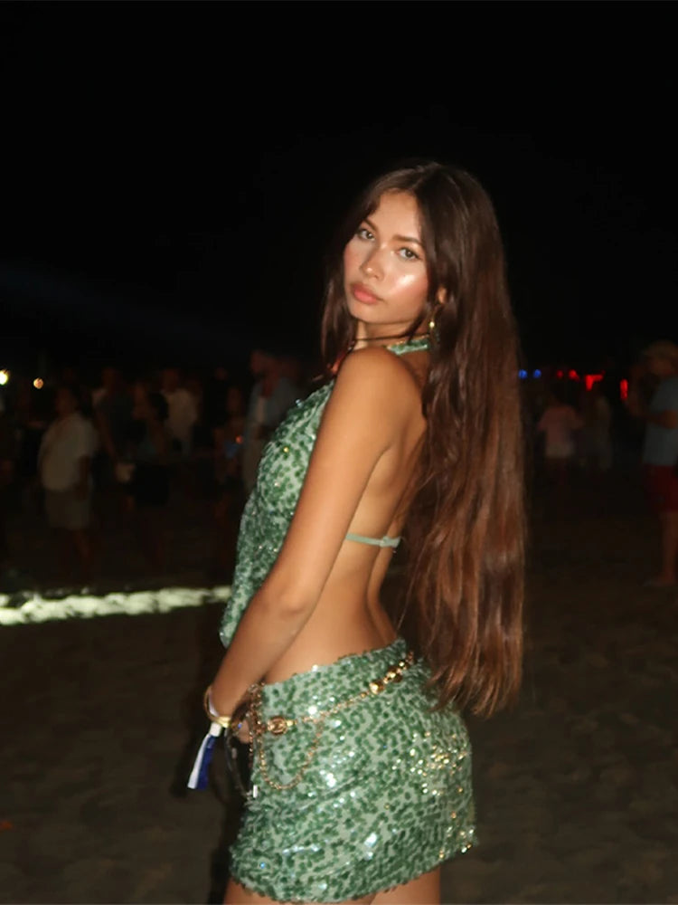 EMERALD SPARKLE SET- סט